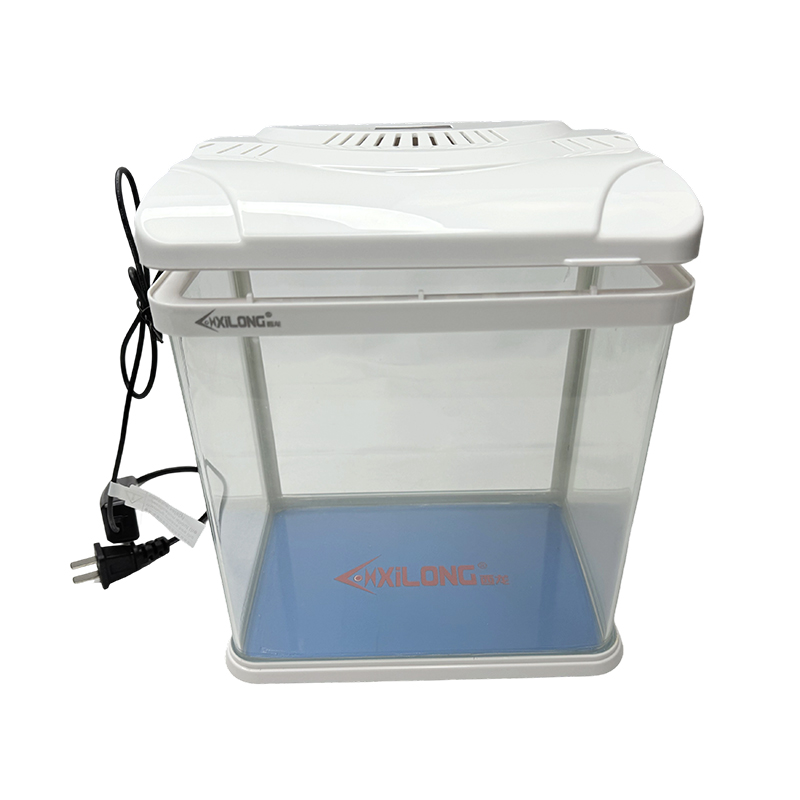 Fish tank ultra-transparent glass small aquarium